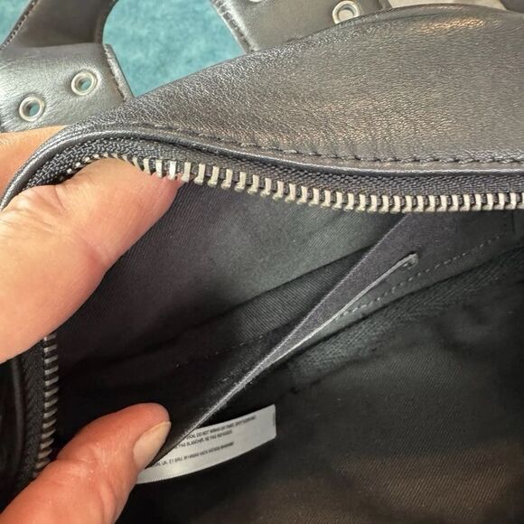 Free People Black Satchel - Picture 10 of 13